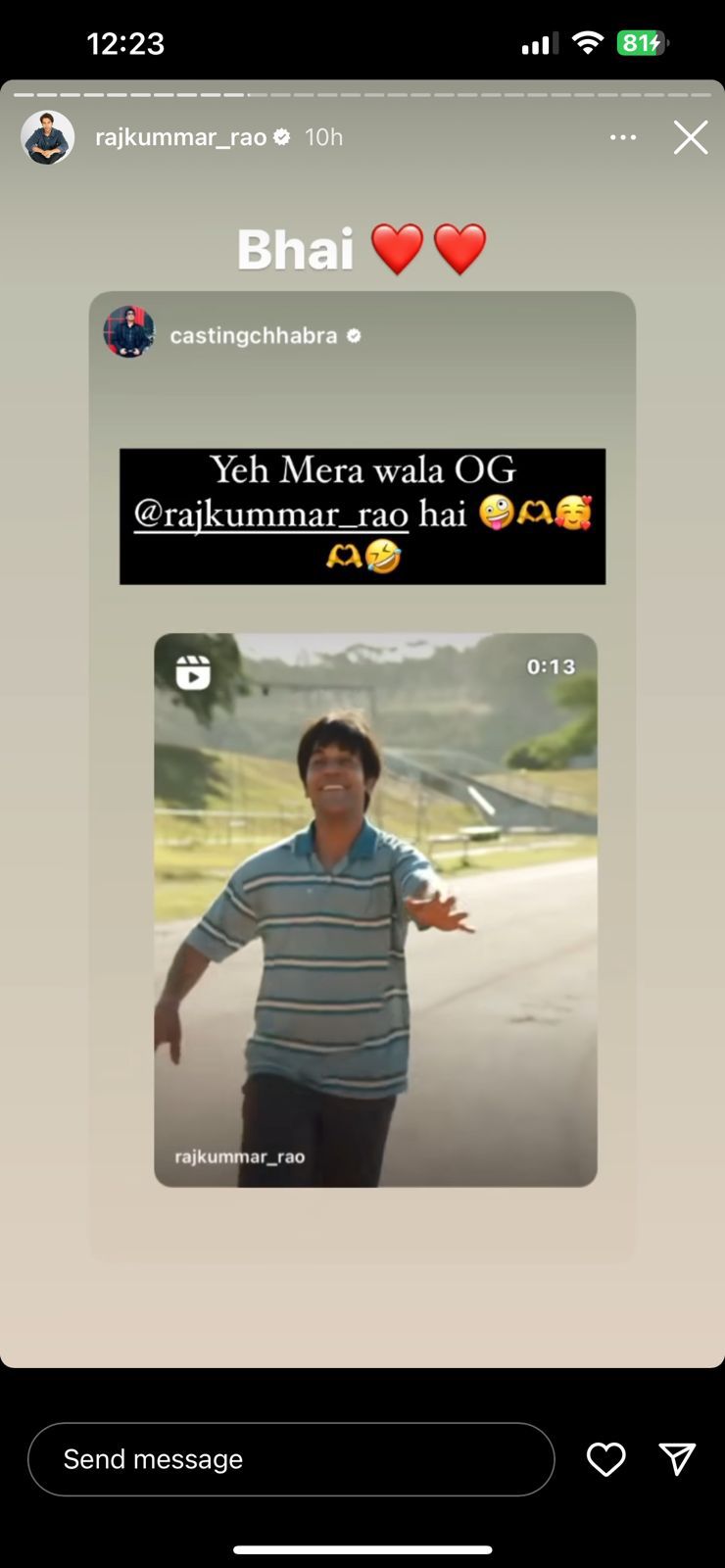 Industry and fans hail Rajkummar Rao’s first look as Srikanth – Aa Raha Hai Sabki Aankhein Kholne.