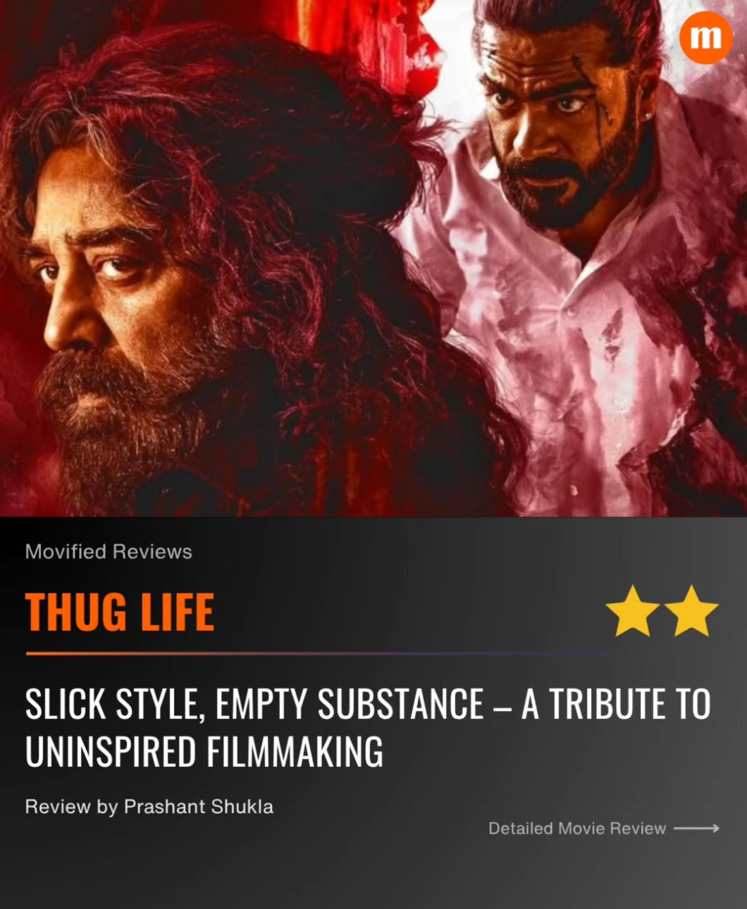 Thug Life Movie Review: Slick Style, Empty Substance- A Tribute to uninspired Filmmaking 