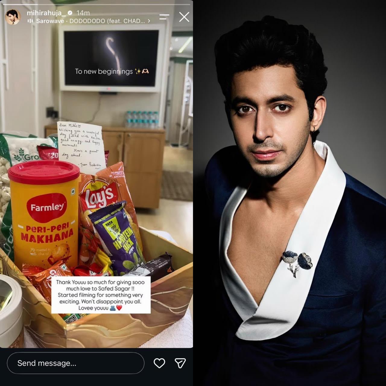 After the Success of Operation Safed Sagar, Mihir Ahuja Starts Filming for His Next Project