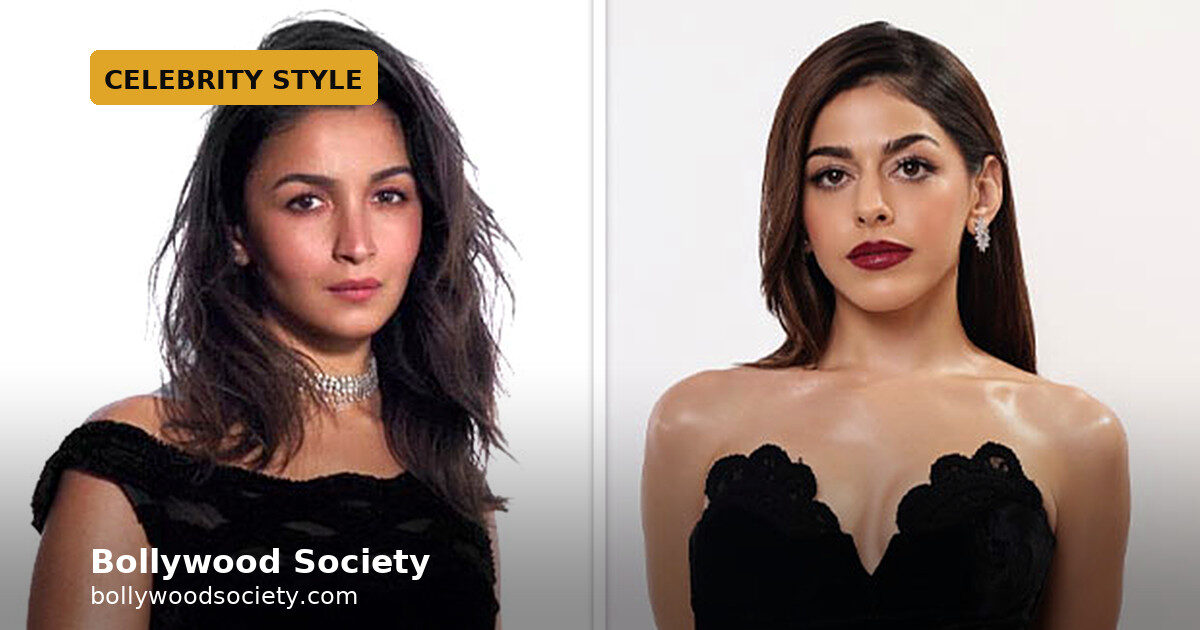 6 Bollywood Divas Show How Black Goes From Clean to Maximalist