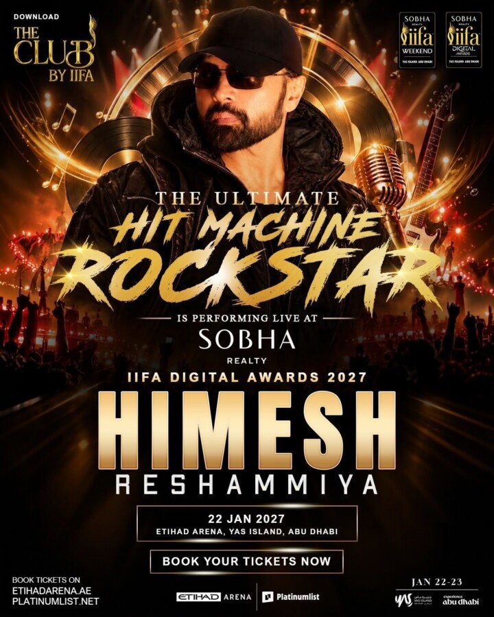 THE HITMAKER TAKES CENTRE STAGE: HIMESH RESHAMMIYA TO HEADLINE IIFA DIGITAL AWARDS 2027