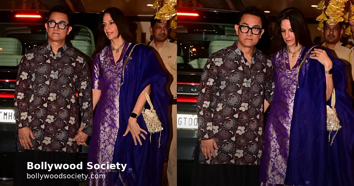 Aamir and Gauri Mark First Karwa Chauth as a Couple