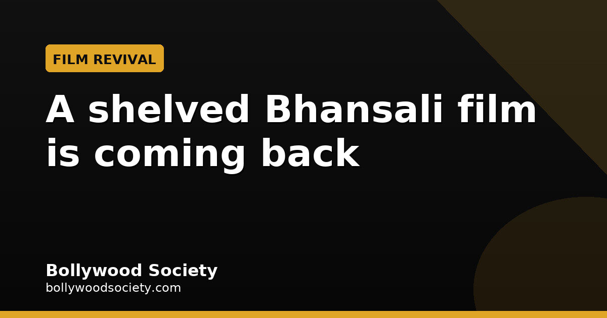 Bhansali and Alia May Revive Inshallah After Love And War