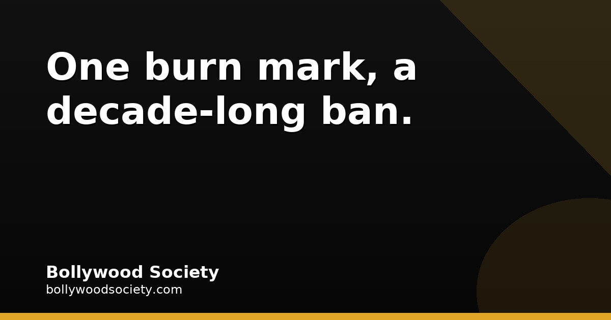 BookMyBai's 10-Year Bollywood Ban: The Burn Mark That Started It