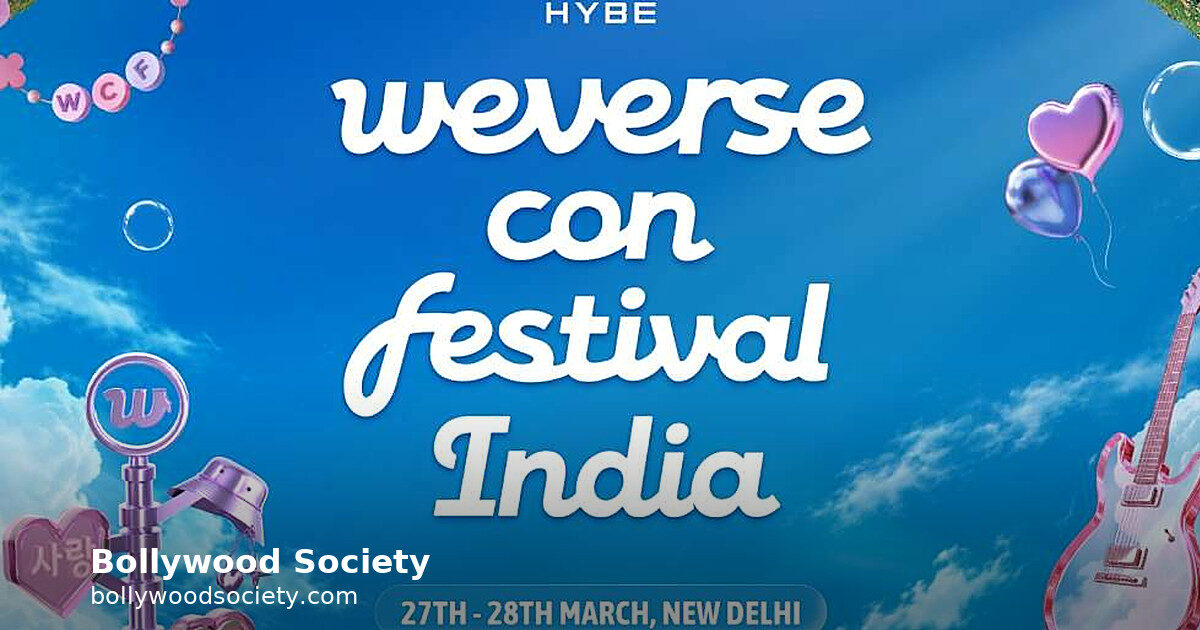 HYBE's two-day Weverse Con Festival is India-bound for 2027