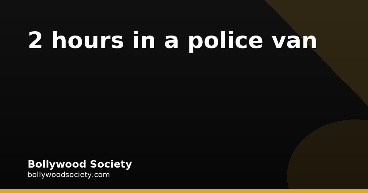 Imran Khan Detained, Then Driven in Police Van for 2 Hours