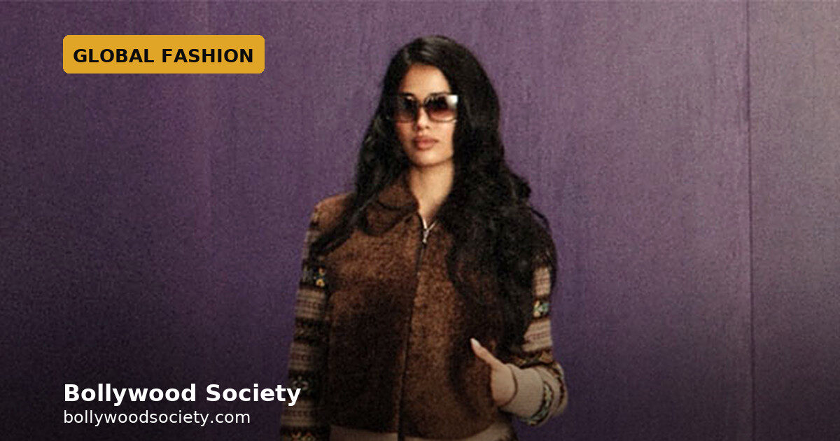 Janhvi Kapoor Represents India at Miu Miu Paris Fashion Week