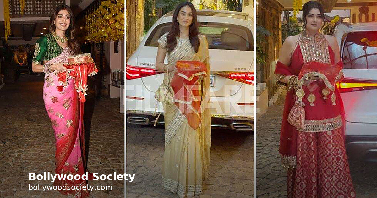 Karwa Chauth 2026: 4 festive looks from the Kapoor circle