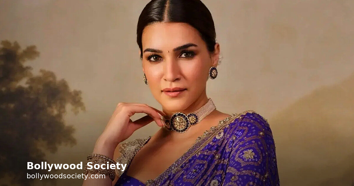 Kriti Sanon's Rakhi ad blouse became a 6-person primetime debate