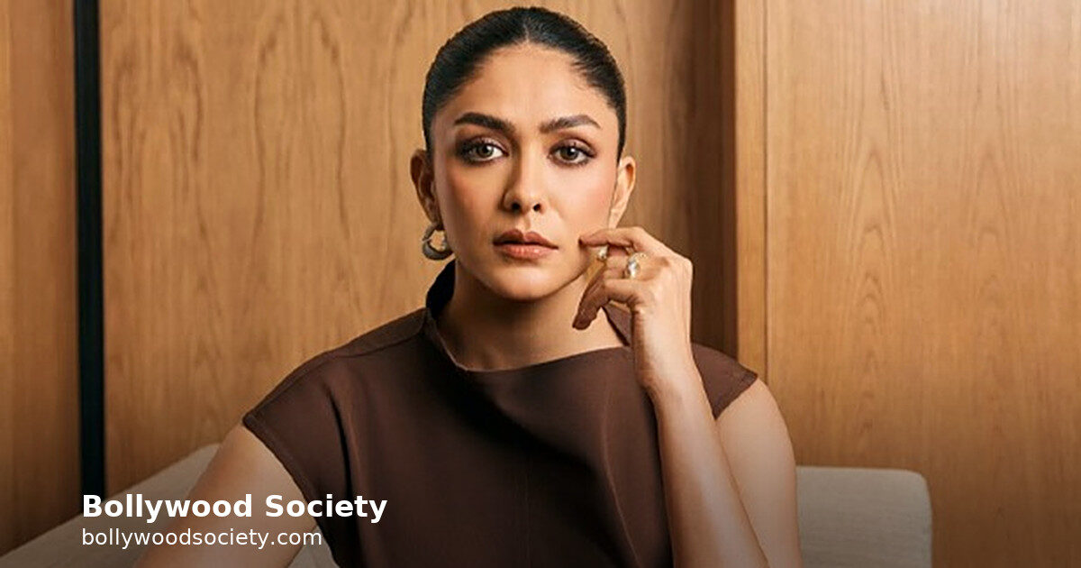Mrunal Thakur Says Film Announcements Will Land on Social Media