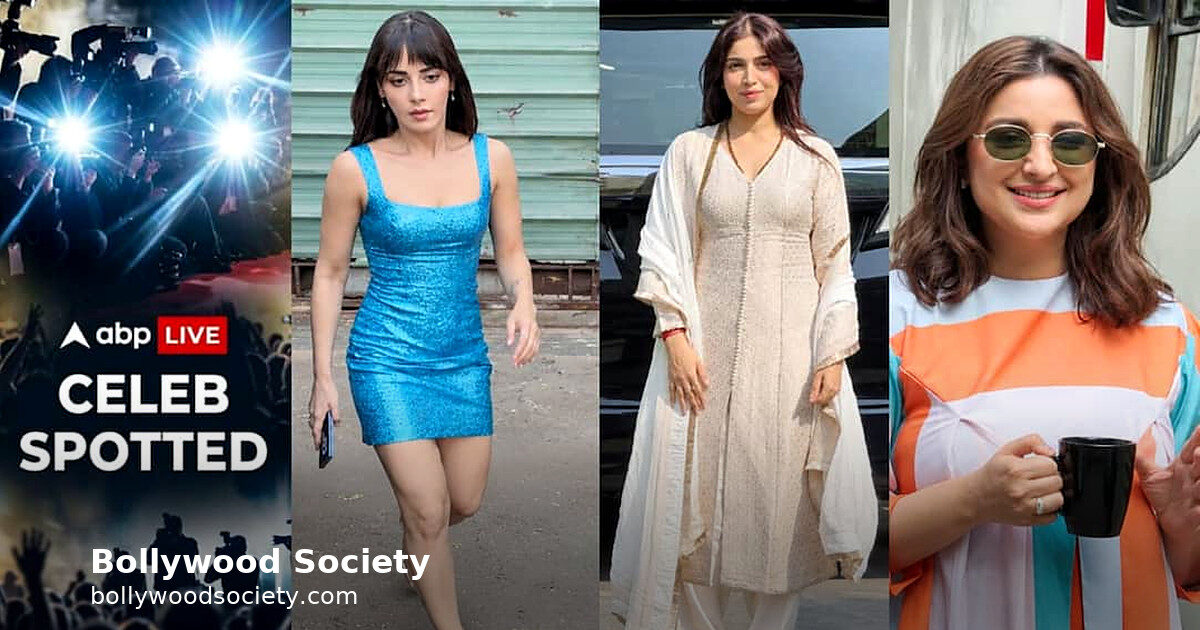 Radhika, Bhumi and Parineeti step out across Mumbai