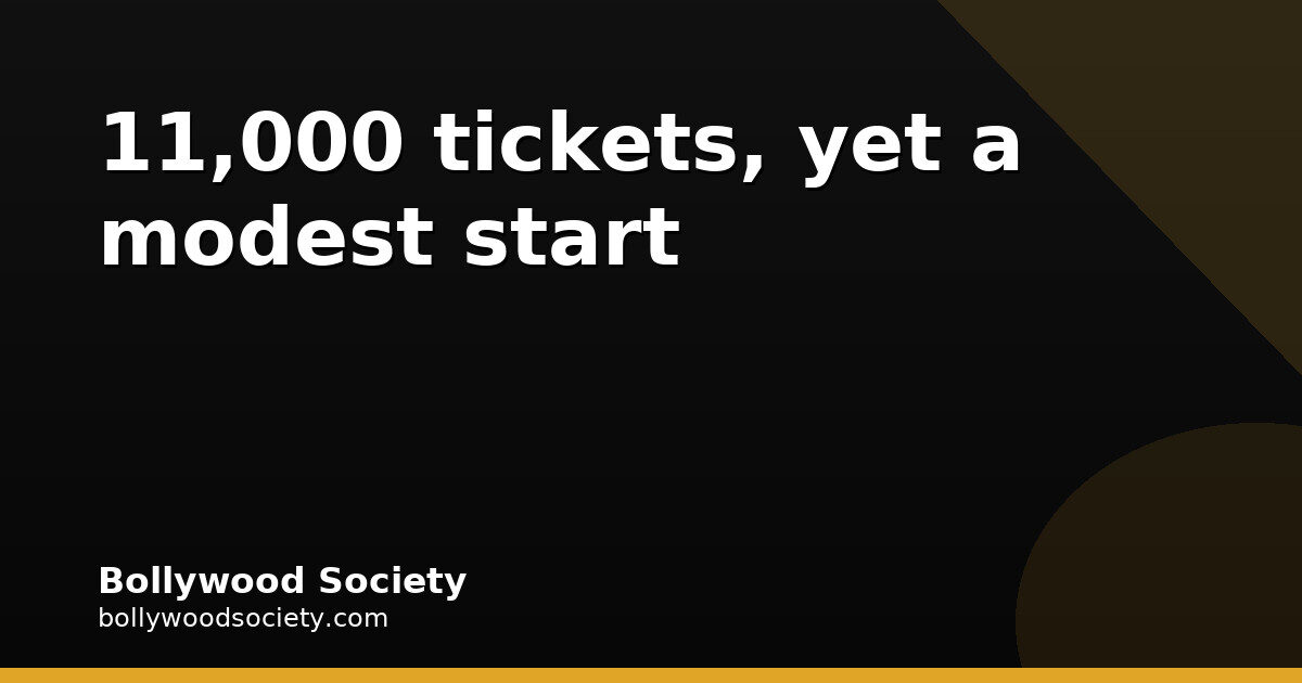 Nayyi Navelli leads advance booking with 11,000 tickets