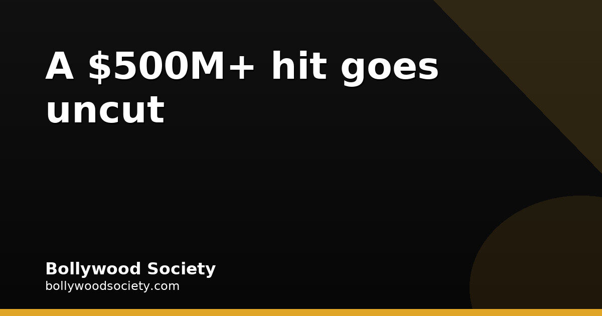 A $500M+ Horror Hit’s Uncut Version Gets a JioHotstar Date