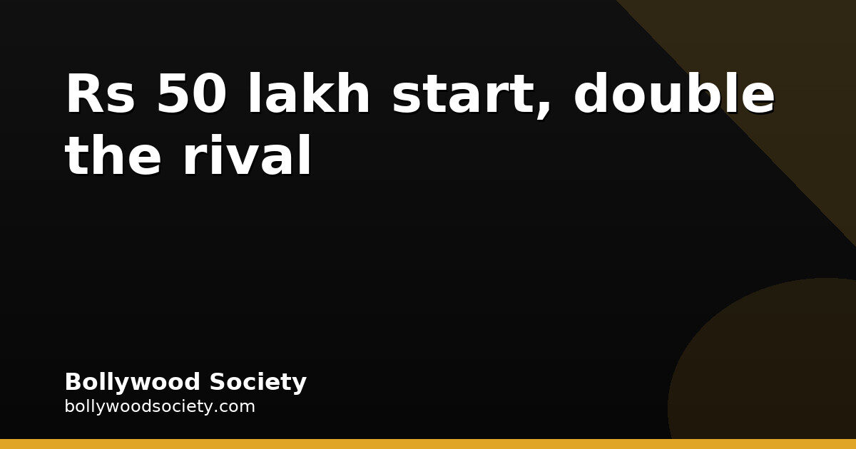 Pehla Pyaar Doosri Baar Opens at Rs 50 Lakh, Doubles Tum Mere Ho