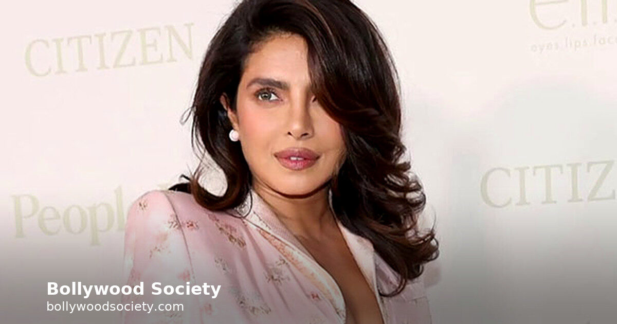Priyanka Chopra Jonas Wins Woman of Impact in Benarasi Couture