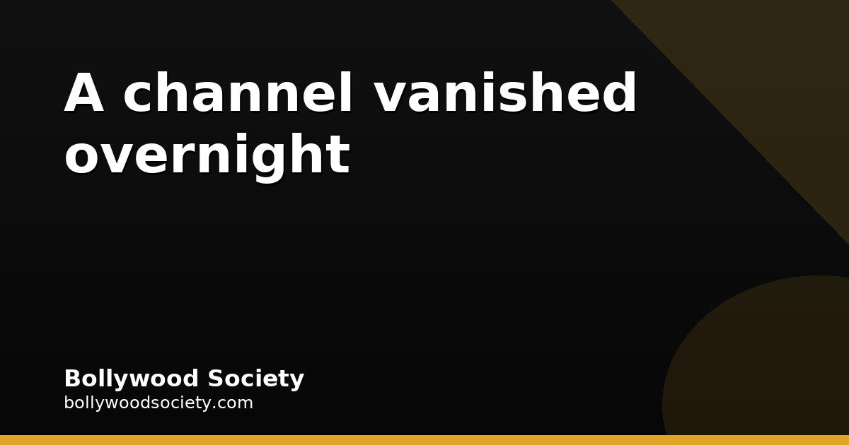 He sold his flat for a TV channel that vanished