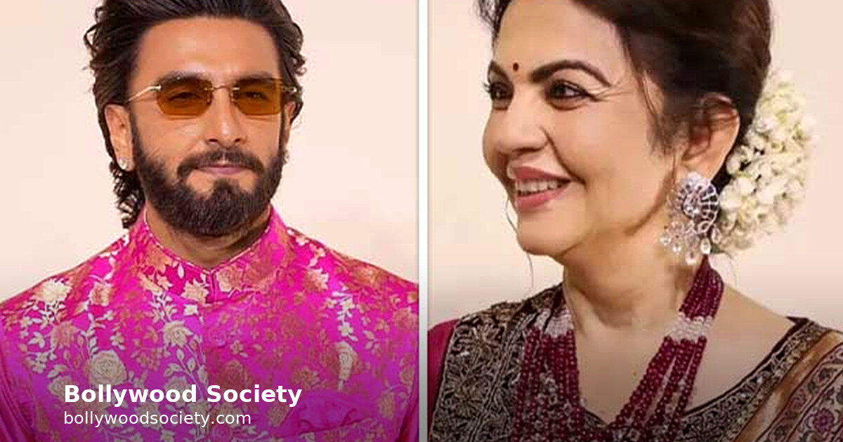 Ranveer Singh Dances Garba with Nita Ambani at Swadesh Eros Bash