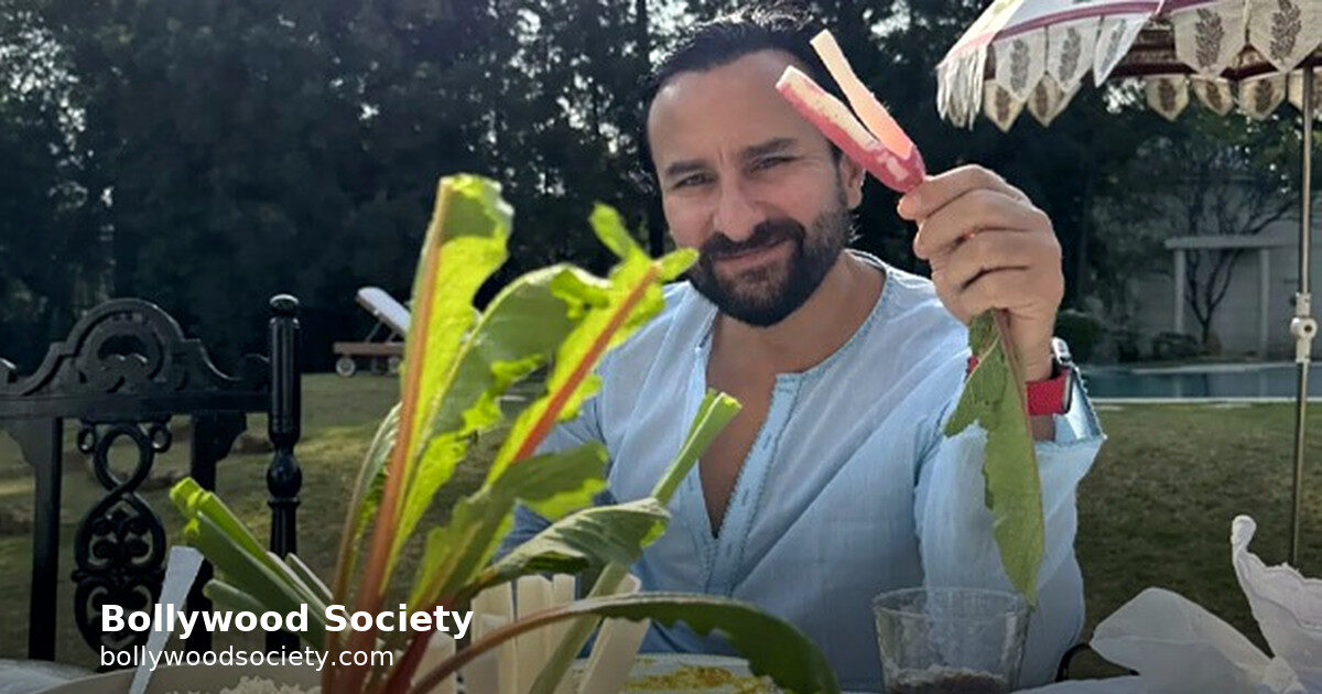 Saif Ali Khan's Farm-to-Table Meals and Poolside Calm