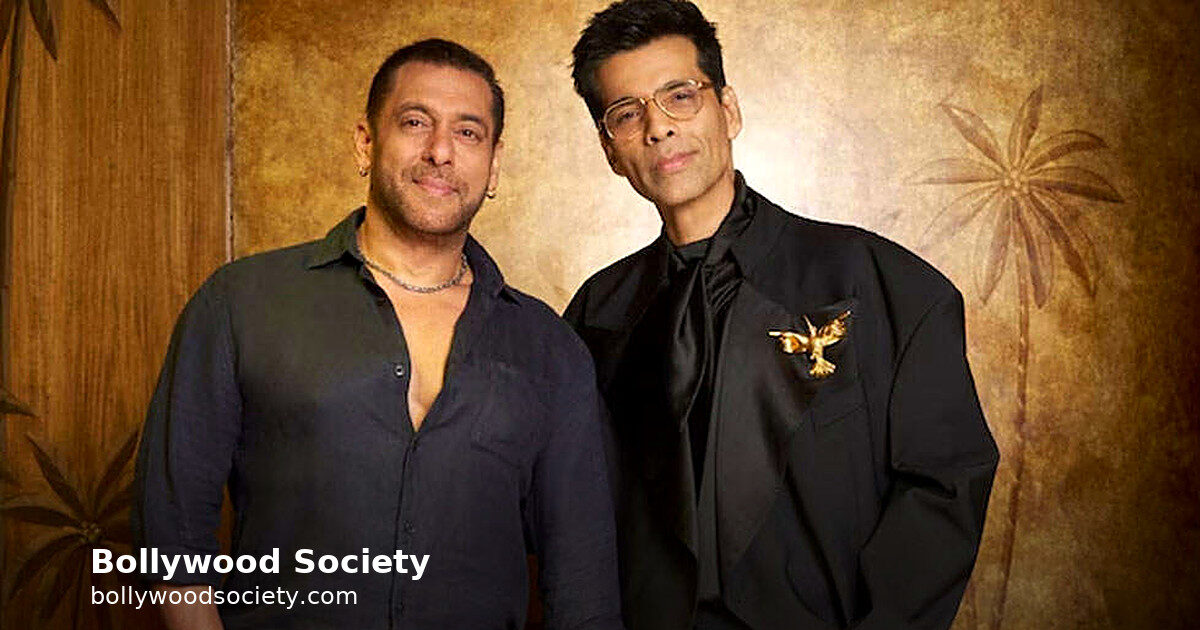 Salman Khan Says Karan Johar Feared Him Because of Shah Rukh Khan