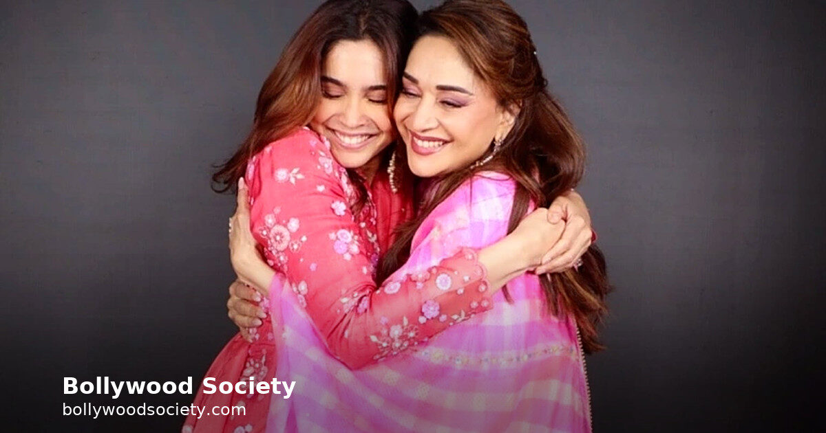 Sharvari and Madhuri Dixit share a Yeh Prem Mol Liya moment