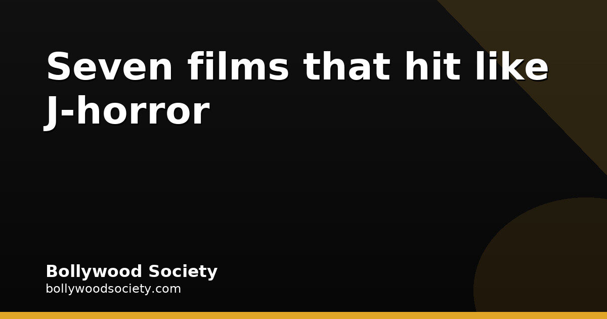 7 South Indian films with J-horror vibes for Halloween
