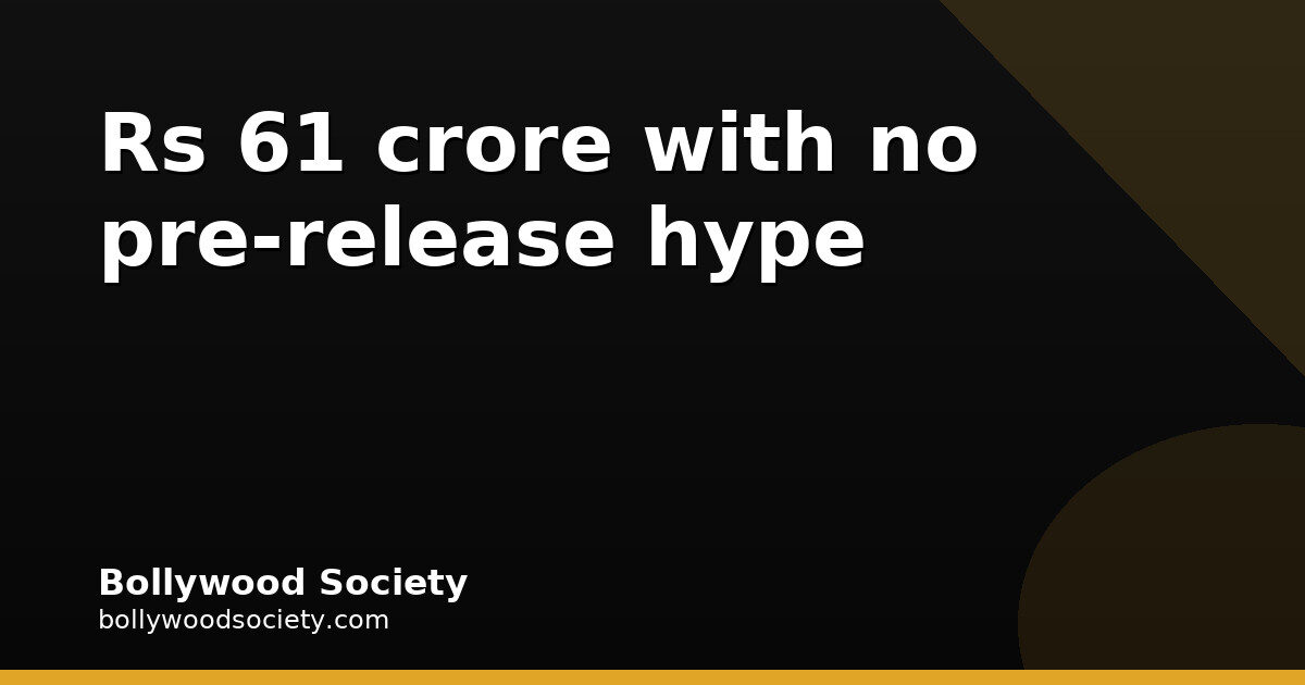 The Vvaan nets Rs 61 crore in 14 days; finish near Rs 65 crore