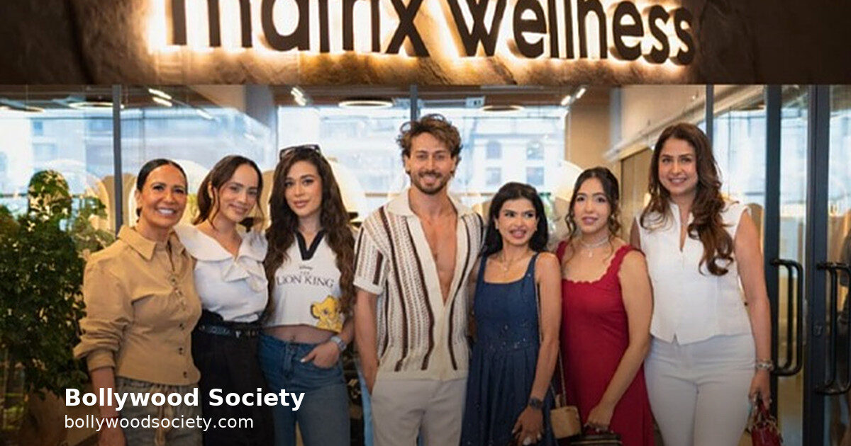 Tiger and Krishna Shroff Open 10,000 Sq Ft Matrix Wellness