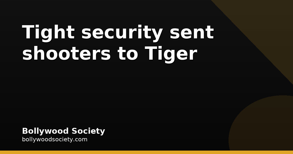 Mumbai Police: Tiger Shroff Was Not the First Target
