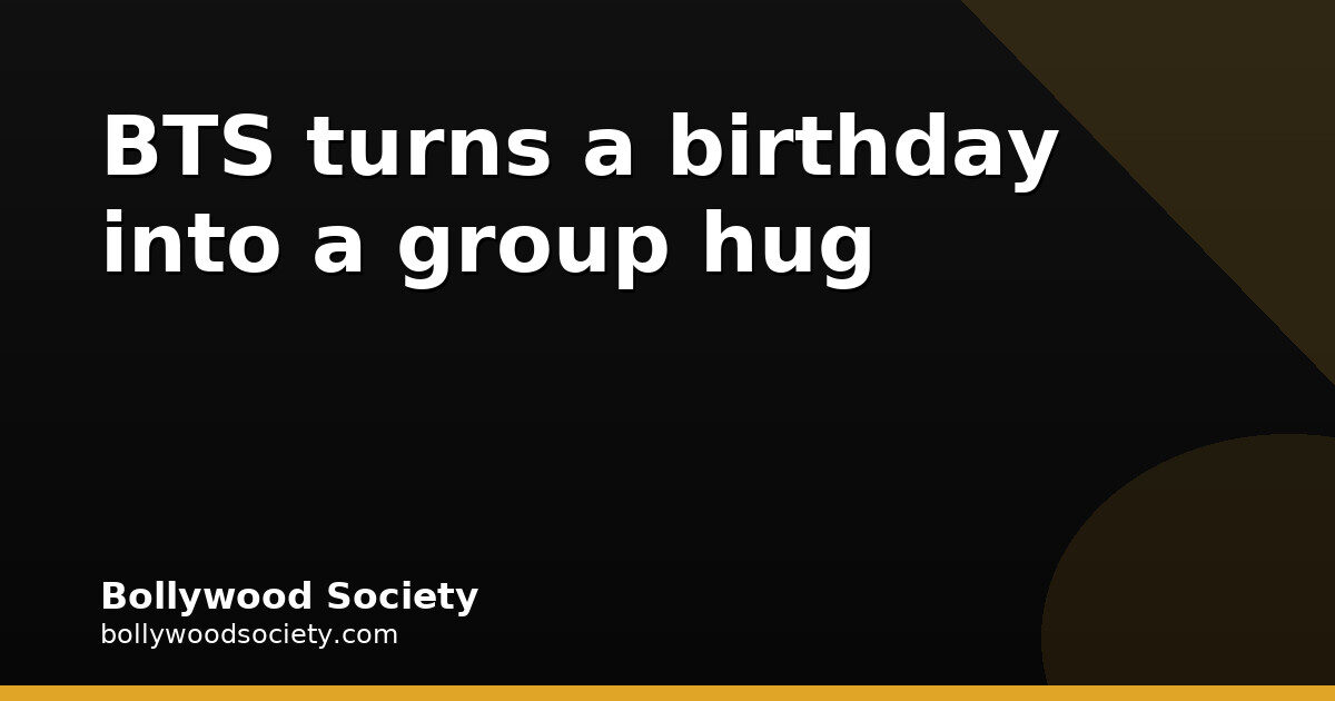 V and Jin Turn Jimin’s 31st Birthday Into a Weverse Love Fest