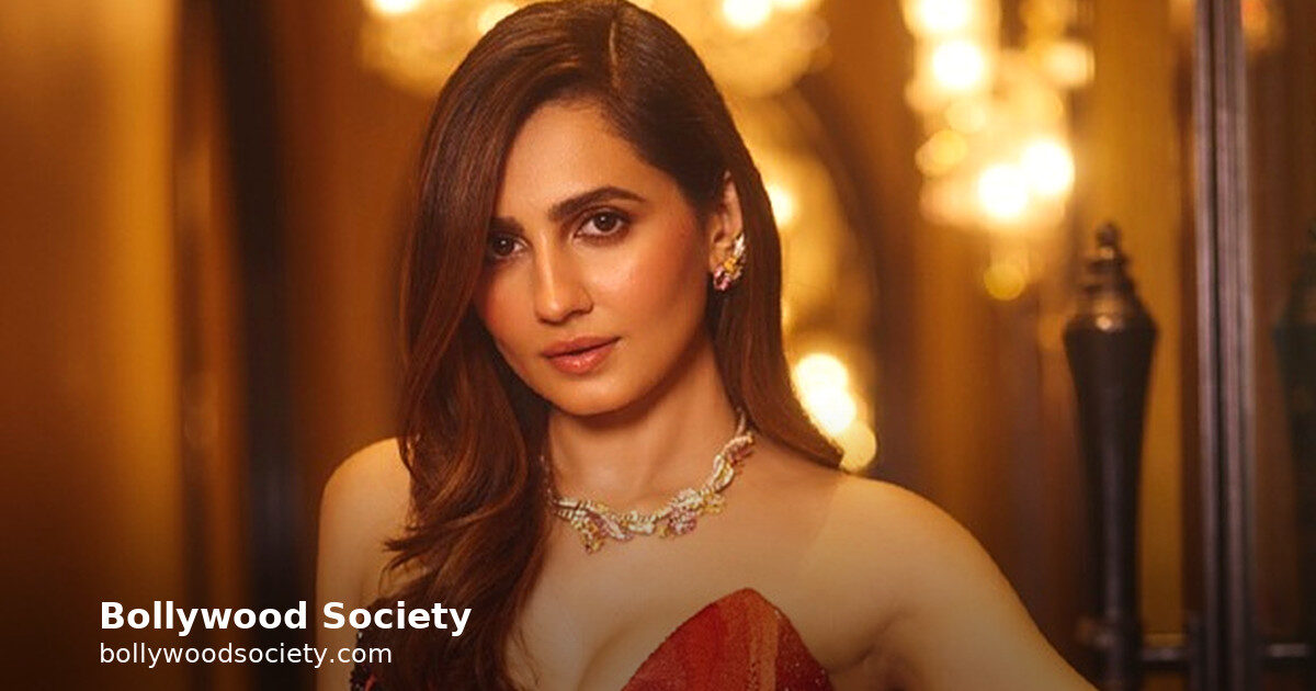 Vedika Pinto’s Flame-Toned Rahul Mishra Couture